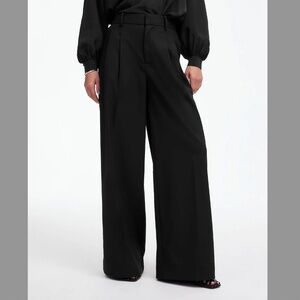 Madewell The Harlow Superwide-Leg Trouser in Brushed Twill - Size 4 - NWT!